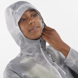 Salomon Bonatti Cross Full Zip HD AOP Womens