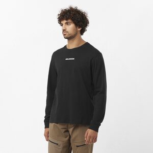 Salomon Logo Perf Long Sleeve Tee Mens