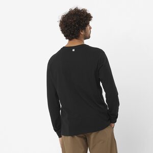 Salomon Logo Perf Long Sleeve Tee Mens
