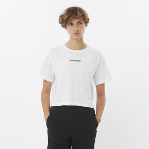 Salomon Logo Twist Short Sleeve Womens