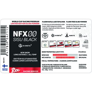 Rex NFX 00 Sisu Black