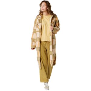 Rip Curl Long Line Check Jacket Womens
