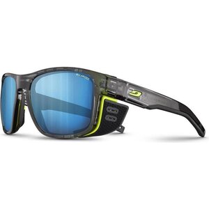 Julbo Shield M Black / Yellow, Multilayer Blue Spectron HD 4 Polarized Lens