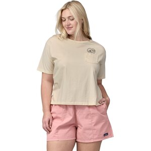 Patagonia Lost And Found Organic Easy Cut Pocket Tee Womens