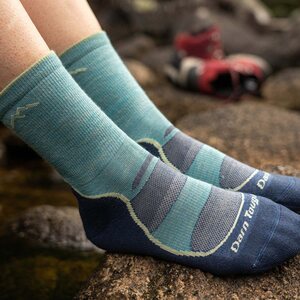 Darn Tough Light Hiker Micro Crew Lightweight Hiking Sock Womens