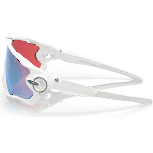 Oakley Jaw Breaker, Polished White w/ Prizm Snow Sapphire Iridium