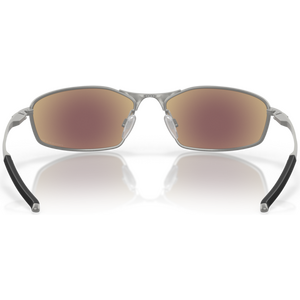 Oakley Whisker Satin Chrome w/ Prizm Sapphire Iridium Polarized