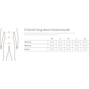 Varg Sarek Long Down Hood Anorak Unisex (Demo)