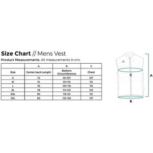 Heat Experience Heated Core Vest Mens (Esittelykappale)