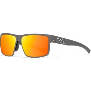 Gatorz Rig Graphite Cerakote w/Silver Logo, Sunburst Mirror Digitally Optimized Polarized (OPz)