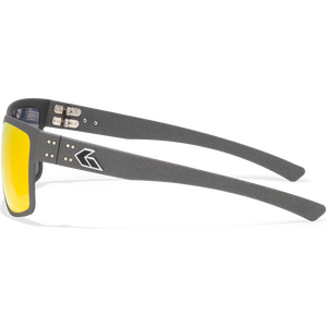 Gatorz Rig Graphite Cerakote w/Silver Logo, Sunburst Mirror Digitally Optimized Polarized (OPz)