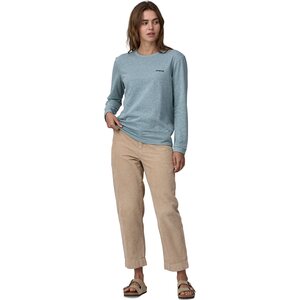 Patagonia Long-Sleeved P-6 Logo Responsibili-Tee Womens
