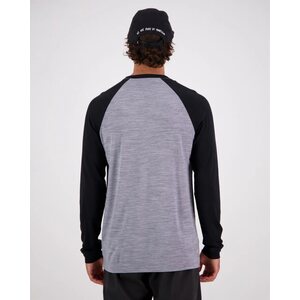 Mons Royale Icon Merino Raglan Long Sleeve Mens
