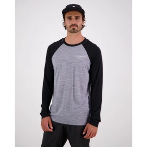 Mons Royale Icon Merino Raglan Long Sleeve Mens