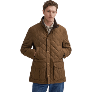 Barbour Lydford Tattersall Quilted Jacket Mens