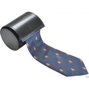 Alan Paine Silk Tie - Flying Pheasant