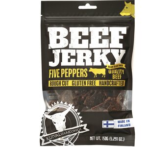 Kuivalihakundi Beef Jerky Five Peppers 150g
