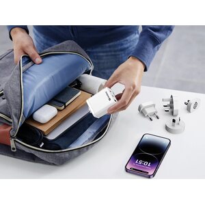 Sandberg 3in1 TravelCharger USB-C/A 65W