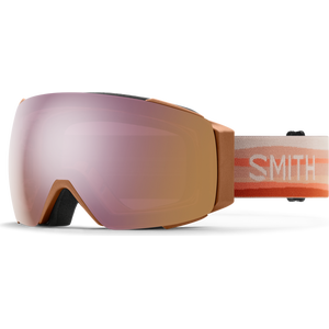 Smith I/O Mag, Mirage w/ Chromapop Everyday Rose Gold Mirror + Chromapop Storm Blue Sensor Mirror