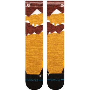 Stance Windy Peaks Mid Wool Snow