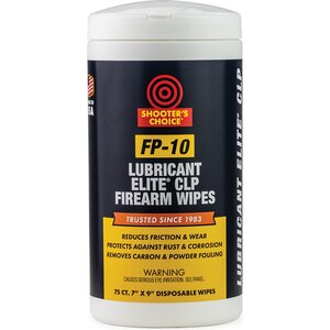 Shooter's Choice FP-10 Lubricant Elite CLP Wipes