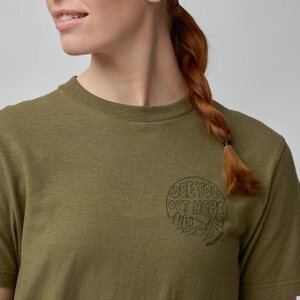 Fjällräven Hemp Blend Out Here T-shirt Womens