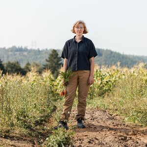 Fjällräven Övik Hemp Camp Shirt Short Sleeve Womens