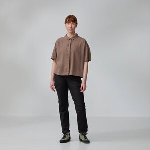Fjällräven Övik Hemp Camp Shirt Short Sleeve Womens