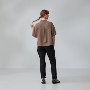 Fjällräven Övik Hemp Camp Shirt Short Sleeve Womens