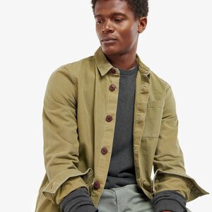 Barbour Washed Overshirt Mens