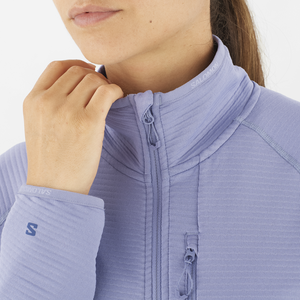 Salomon Essential Lightwarm Full Zip Womens