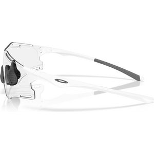Oakley Cybr Zero Matte White w/ Clear To Black Photochromic