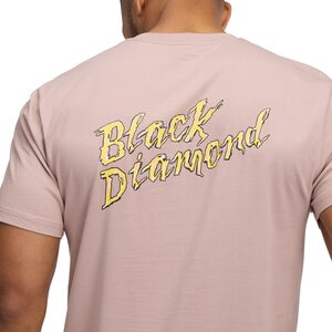 Black Diamond Shredded Short Sleeve Tee Mens