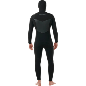 Rip Curl Dawn Patrol 6/4 Hooded Chest Zip Wetsuit Mens