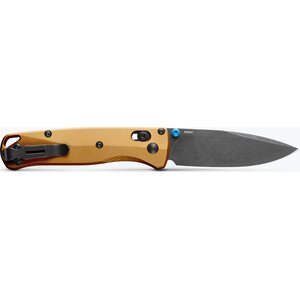 Benchmade Bugout, Burnet Brass Aluminium