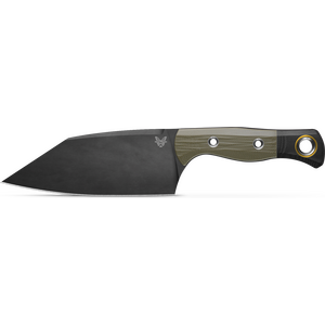 Benchmade Station Knife, OD Green G10