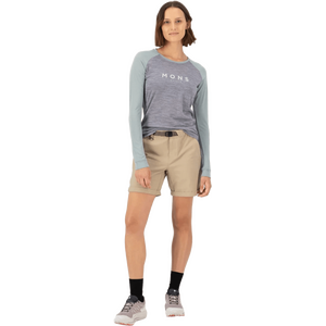 Mons Royale Icon Merino Raglan Long Sleeve Womens