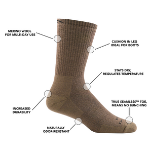 Darn Tough T4033 Tactical Boot Heavyweight With Full Cushion