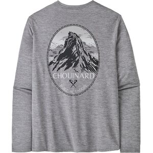 Patagonia Long-Sleeved Cap Cool Daily Graphic Shirt - Lands Mens
