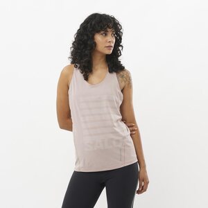Salomon Sense Aero Singlet GFX Womens