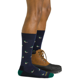 Darn Tough Duck Duck Moose Crew Lightweight with Cushion Mens
