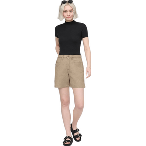 Duer Stretch Canvas High Rise Relaxed Short Womens