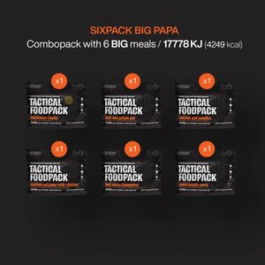 Tactical Foodpack Sixpack Big Papa