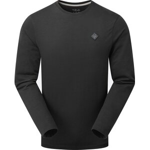 Rab Basecamp Logo Badge Long Sleeve Tee Mens