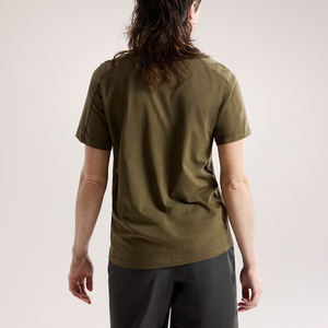 Arc'teryx Kragg SL Cotton Emblem Crew Short Sleeve Womens