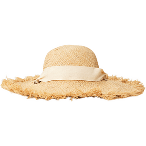 Rip Curl Wategos Fringed Straw Boho Hat