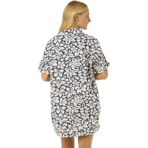 Rip Curl Las Dalias Short Sleeve Shirt Dress