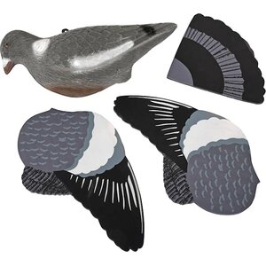 5etta Wood Pigeon Decoy with Wings