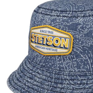 Stetson Bucket Denim Paisley Stetson Festival
