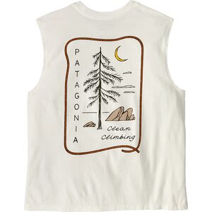Patagonia Clean Climb Roots Boxy Organic Tank Womens